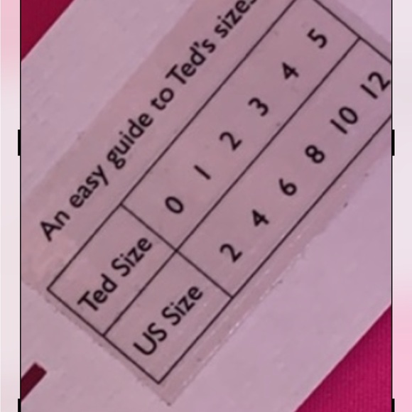 Ted Baker London Fresh Start Swing Mini Dress Pink Scalloped Hem, Sz US 6 - Picture 15 of 15